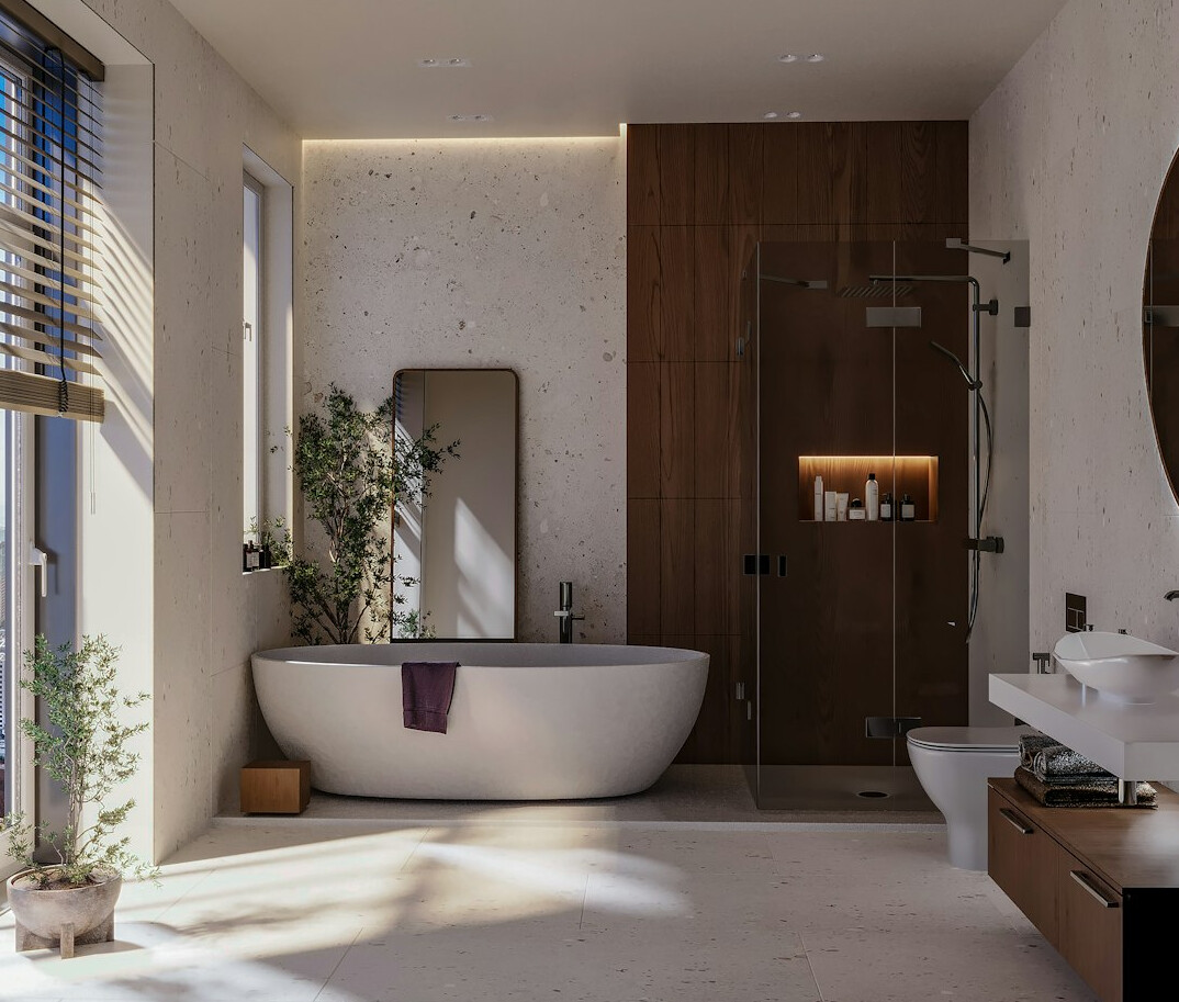 luxury bathroom