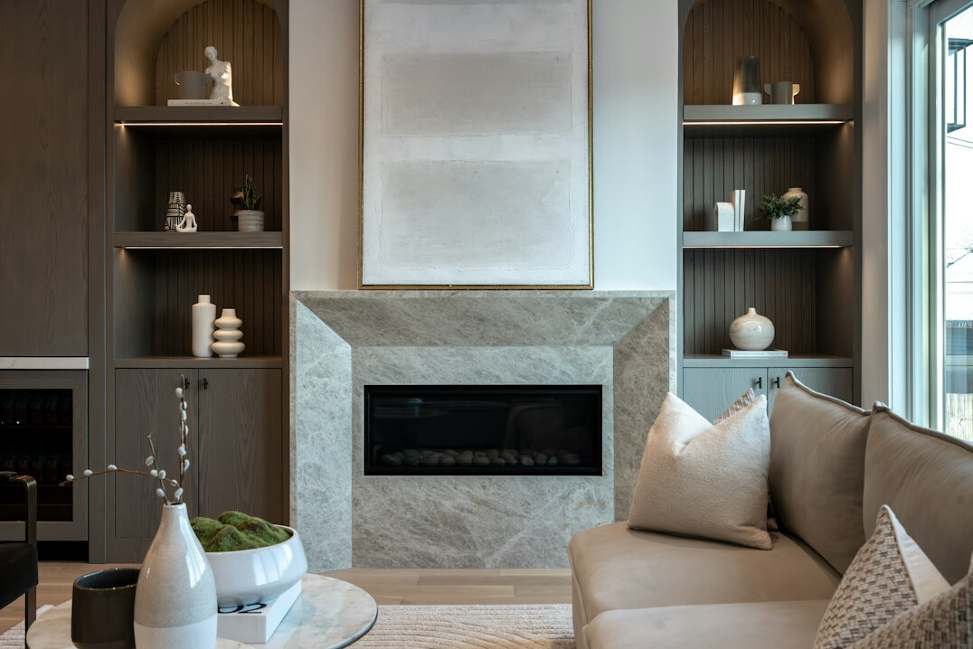 celebrity villa living room