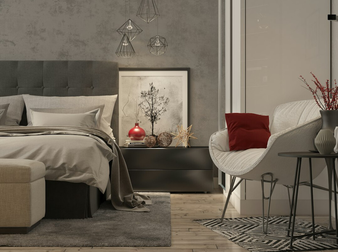 luxury bedroom interior